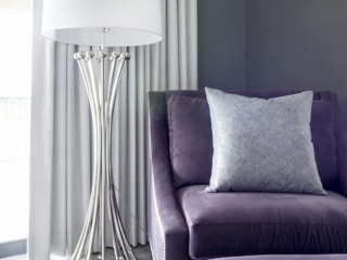 bedroom seating area