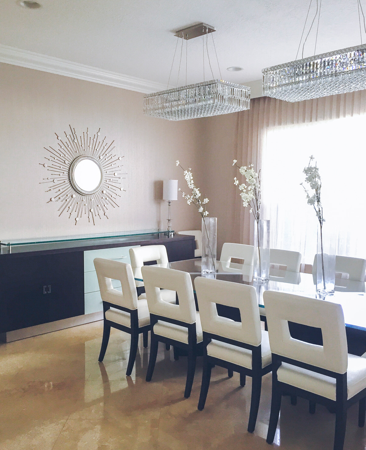contemporary dining room design