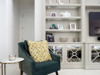 custom cabinetry living room interior design