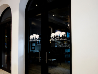 custom door decals the oaks