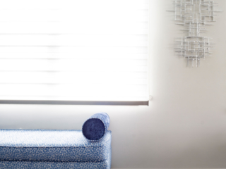 custom upholstered window seat