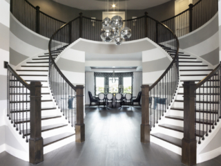 gorgeous statement entry way
