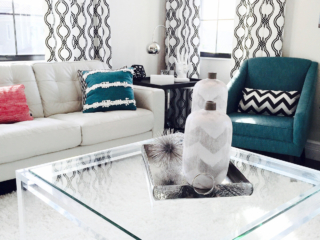 high end mix of patterns and colors