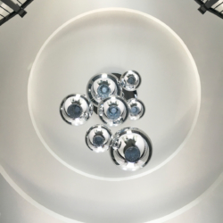 looking up at entry way light fixture