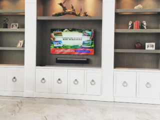 luxury new construction custom cabinetry