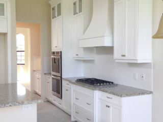 new construction kitchen