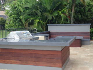 outdoor grilling cabinetry design