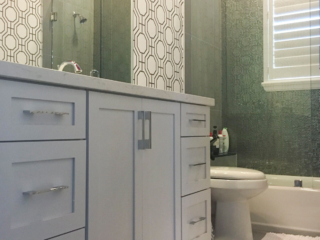 vanity girls bathroom