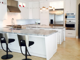 white kitchen design