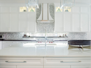 white kitchen interior design