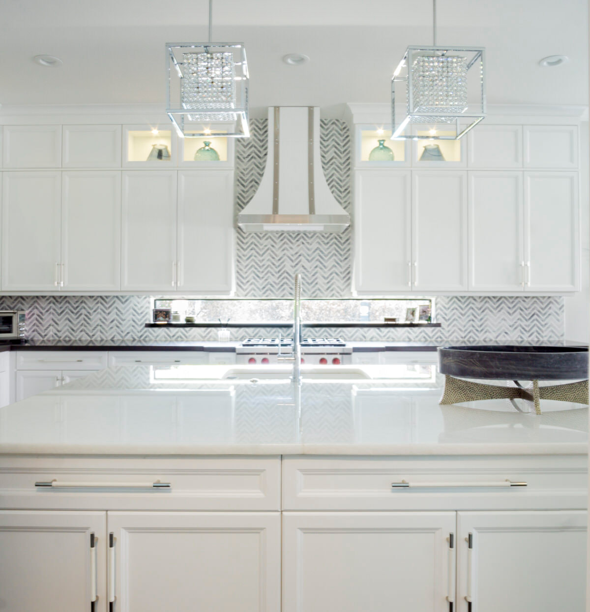 white kitchen interior design